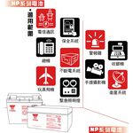 Group purchase [YUASA] NPW36-12 (10 pieces/box) Lead-acid battery 12V36W UPS Uninterruptible power system Baby stroller Emergency lighting system Medical equipment power, , large