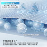 【KIKY】慕尼黑銀離子乳膠彈簧床墊5尺, , large