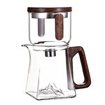 Walnut Wood Magnetic Auto-Tea Infuser Set / Tea Set (Excluding Cups) / 1 Set, , large