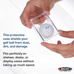 BCW Golf Ball Display Cases – 6 Pack Acrylic Boxes, , large
