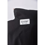 (M) sister西裝翻領黑色外套二手衣, , large
