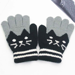 Cozy Cat Knit Mittens, , large
