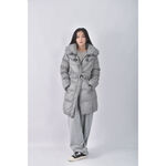 (M) bearturo格紋黑色綁帶外套二手衣, , large