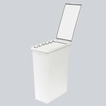 【this-this】日本 LIV PLUS｜PROPRETE 防臭垃圾桶 45L, , large