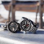 CITIZEN 星辰 PROMASTER 限量飛行錶 GMT 兩地時間抗磁機械錶 NB6045-51H, , large