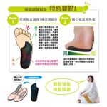 日本製【CERVIN】大井勝壽監修O型腿調整鞋墊 1雙, , large