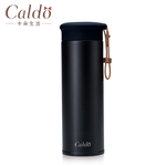 Caldo Artsy Stainless Steel Bottle 450ml - FM007 - Black, , large