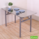 《DFhouse》伯格-不鏽鋼折合長方桌 摺疊桌 餐桌, , large