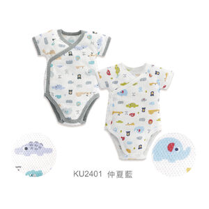KUKU酷咕鴨懶人包屁衣2入06-仲夏藍