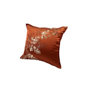 迎新緹花抱枕-紅