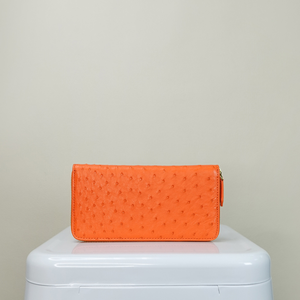 【M2nd】 Ostrich  Zip-around Wallet