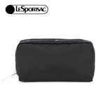 |快速出貨|Lesportsac RECTANGULAR COSMETIC 經典長形化妝包-經典黑, , large