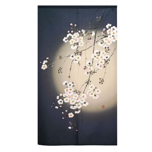 日本製【コスモ】長門簾《月夜梅花》