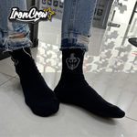 IronCrew-鐵血堂 抗菌機能襪-黑色, , large