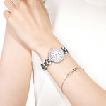 CITIZEN 星辰 XC 心蕊 輕奢限定版 鈦金屬 光動能電波女錶-29mm ES9466-65W, , large