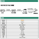 昌運監視器 PD02SL PoE 供電分離器(隔離型) 最遠可達100M, , large
