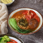 【任e購】壹善-蕃茄酸菜紅燒湯麵 -3入/袋*4袋, , large