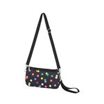 |快速出貨|Lesportsac Med Koko Crossbody 手拿斜背兩用包/ 圓點漂浮氣球 黑色, , large