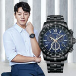 CITIZEN 星辰 韋禮安廣告款 亞洲限定 光動能全球電波計時手錶 CB5885-85L, , large