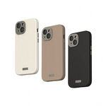 Moshi iPhone 15 Napa 皮革保護殼 支援Magsafe 手機殼-iPhone 15 Pro,午夜黑 (現貨), , large