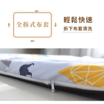 【台灣製造】四季亞藤透氣床墊 厚度5cm 單人3尺｜山林漫步｜雙面可翻 涼感蓆面 三折床墊 亞藤涼蓆, , large