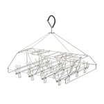 SHCJ 秒收曬衣架16夾 台灣製SUS304 一按即下 好省力, , large