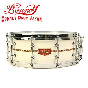 BONNEY JAM SN1455W 日本手工小鼓 鏡面白【敦煌樂器】