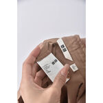 (XL) uniqlo質感羊毛羊毛素面棕色長袖上衣二手衣, , large