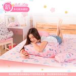 【格藍傢飾】Hello kitty授權釋壓多功能抬腿枕 (2款可選) 三角靠枕 三角枕 三角靠墊 交換禮物, , large