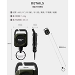 【Leo手機周邊專賣店】ROOT CO. 360度正方形多功能登山扣 / 沙棕, , large