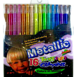 德德小品 16色旋轉蠟筆(珠光閃亮特殊色),  德德小品 16色旋轉蠟筆(珠光閃亮特殊色)