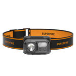 5W Dual-Light Sensor Headlamp / Black / Rechargeable, , large