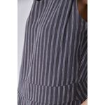 (XL) fredy emue高腰條紋背心灰色連身裝二手衣, , large