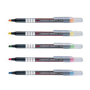 【Pentel 飛龍】螢光筆 1.0-3.5mm 10打/組 S512 - 藍
