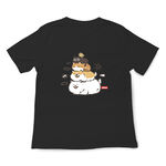 JZ TEE Adorable Pets' Relaxation Time Graphic Tee, , large