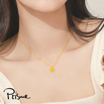 【Prisme Gold】黃金項鍊 向日葵 鍊墜項鍊 (金重：約0.02錢±0.01), , large