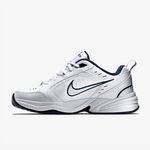 Nike Air Monarch IV 男鞋 多功能 訓練 白 深藍 [415445-102], , large
