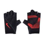 Nike Havoc Training Gloves 男 訓練 手套 自行車 透氣 貼合 黑紅 [NLGB6053MD], , large