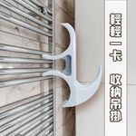 GS MALL 台灣製造 一組2入 暖氣機專用掛勾 收納掛勾 毛巾掛勾 小物掛勾 收納勾 暖氣機掛勾 暖氣機勾, , large