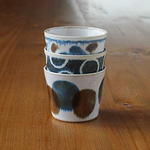 【毓秀堂】AWASAKA 筆青 陶瓷水杯(點打), , large