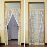 Breathable yarn anti-mosquito door curtain (poleless), , large