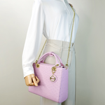 【M2nd】Ostrich Princess bag, , large