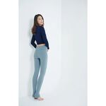 YOGA FLOW Ula Tshirt - 長袖圓領罩衫 - 潛水藍 Snorkel Blue, , large