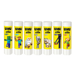 UHU Minecraft 麥塊 口紅膠 安全無毒口紅膠 小容量 8.2g 圖案隨機 /支 UHU-086, , large