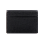 MONT BLANC Sartorial 匠心系列防刮牛皮對開卡片夾(黑色), , large