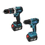 台灣現貨！無刷三用電鑽起子 10mm 13mm 多功能 沖擊起子  手持 電動 螺絲 鋰電 充電式, , large