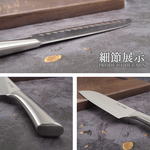 CLARE白金鋼三德刀-2支, , large