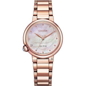 CITIZEN 星辰 L系列 Hebe田馥甄廣告款 光動能大三針星雲女錶 EM0912-84Y