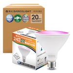 DanceLight 20-pack LED 24W red and blue spectrum plant light PAR light PAR38 growth light E27 plant-specific, , large