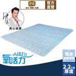 【日本旭川】AIRFit氧活力酷涼涼感2.2cm空氣床墊 伊正推薦 可水洗 6D透氣循環 高回彈 涼墊 涼蓆, , large